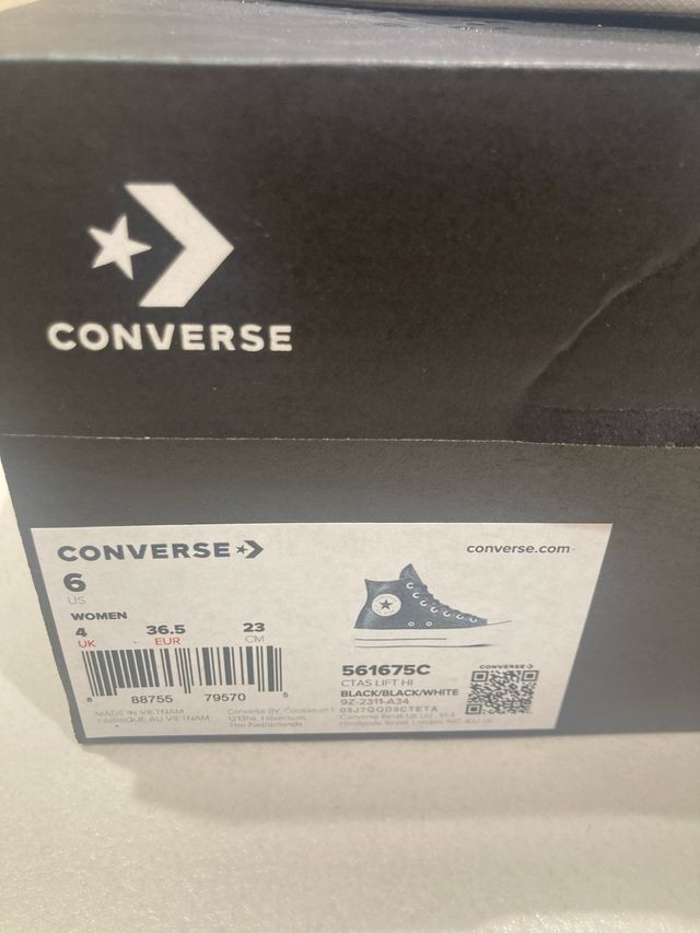 Zapatillas Chuck Taylor All Star Platform Leather