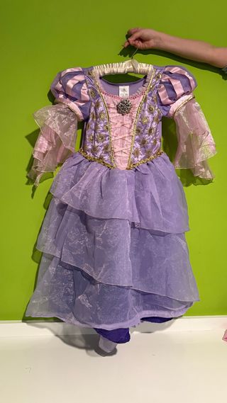 Disfraz Princesa Disney Rapunzel 7-8 años