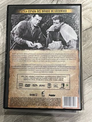 La Espada del Bosque de Sherwood DVD