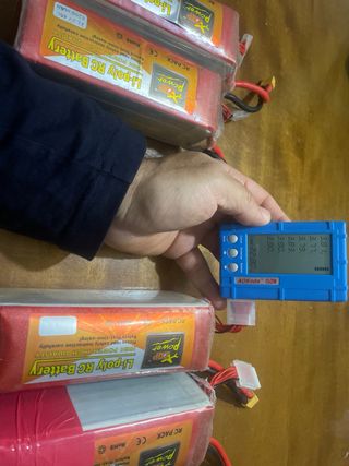 4 Baterías Lipo ZOP Power 6S 22.2V 45C 6200mAh