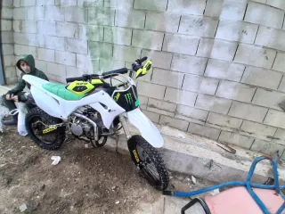 Moto de cross con motor nuevo 160cc