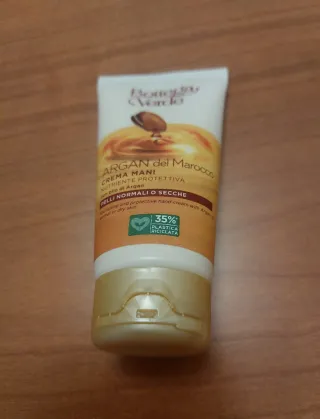 Crema Mani Bottega Verde Argan e Nuvola Latte