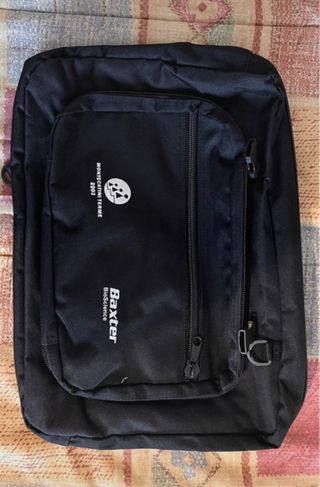 Valigetta porta documenti Baxter nera