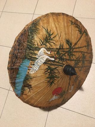 Paraguas artesanal de Tailandia pequeño