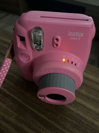 Cámara Instax Mini 9 Rosa Fujifilm