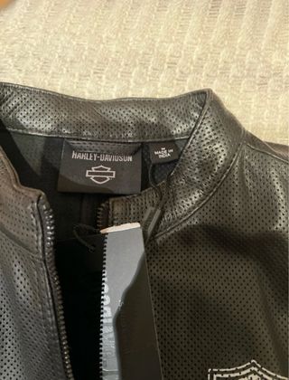 Chaqueta Piel Mujer Harley-Davidson Negra