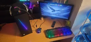 PC Gaming + monitor-tv samsung