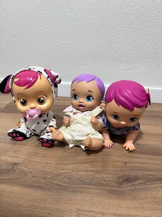 Pack de 3 muñecas (y vestido incluido)