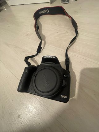 Canon EOS 500D Cámara Digital + Cargador y Batería