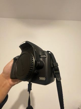 Canon EOS 500D Cámara Digital + Cargador y Batería