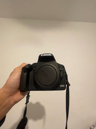 Canon EOS 500D Cámara Digital + Cargador y Batería