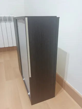 Armario con espejo - IKEA Lillangen marrón oscuro