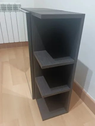 Armario con espejo - IKEA Lillangen marrón oscuro