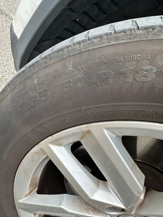 Llantas 18 orignales Audi Q5 con neumáticos