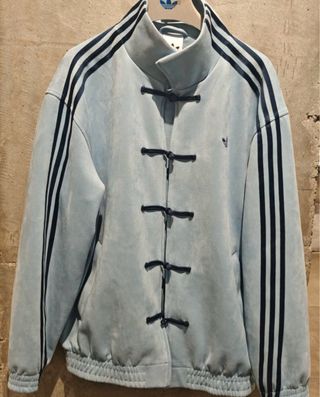 Chaqueta Adidas Nudos Chinos Azul Cielo