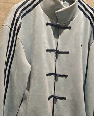 Chaqueta Adidas Nudos Chinos Azul Cielo