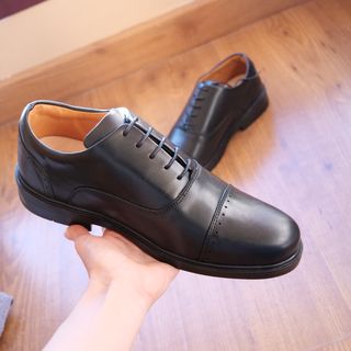 Scarpe Oxford Uomo Nere