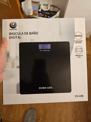 Báscula de Baño Digital Euro Life