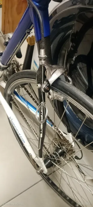 Bicicleta de carretera de carbono