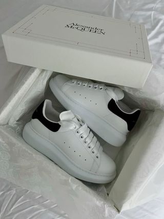 Alexander McQueen Scarpe Bianche Nere