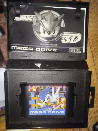 Sega Mega Drive con Mega CD II Negro