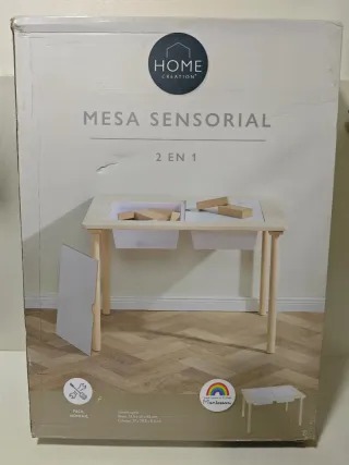 Mesa Sensorial Home Creation 2 en 1