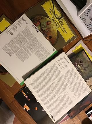 Lote Vinili Classici Dvorak Chopin Rubinstein