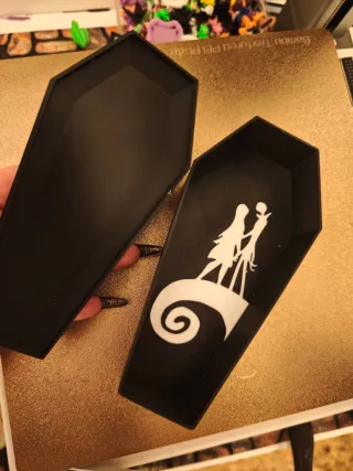 Joyero ataúd 3D Pesadilla antes de Navidad