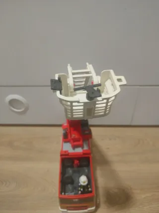 Camión Bomberos Playmobil con Escalera