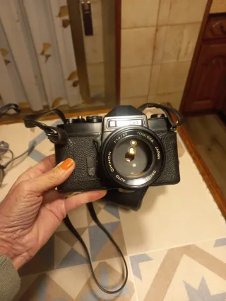 Cámara Chinon Negra