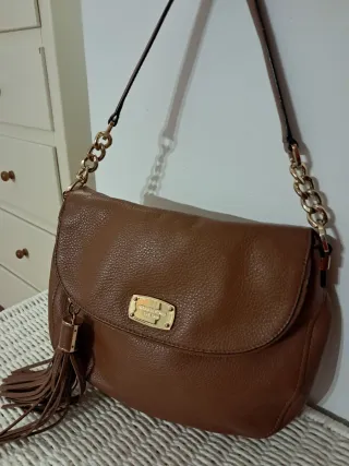 Bolso Michael Kors Marrón Piel