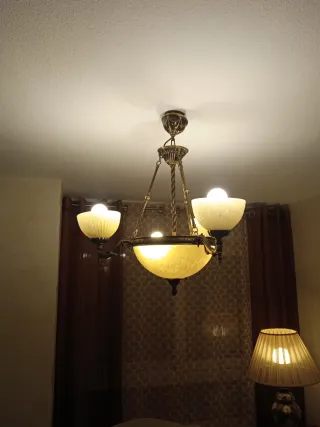 Lámpara de techo clásica