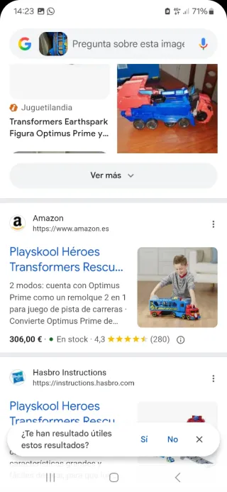 Camión Transformers Playskool Heroes
