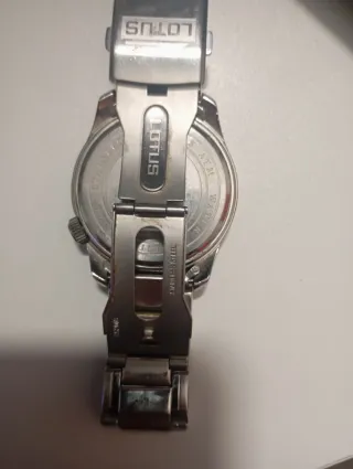 Reloj Lotus Azul y Plateado