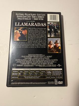 DVD Llamaradas (Backdraft) Ron Howard