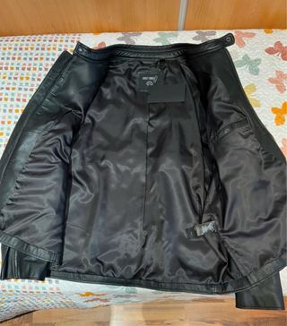 Chaqueta Piel Harley-Davidson Hombre Negra