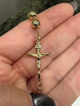 Pulsera Rosario Laminado 14k XP