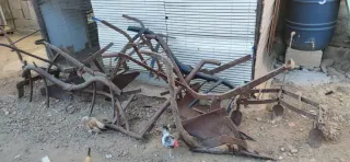 Arados antiguos de labranza