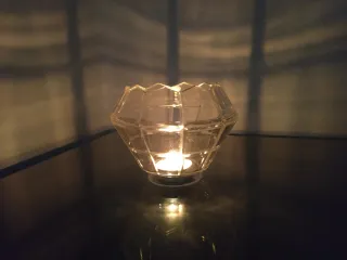 5 Antiche tulipane in vetro