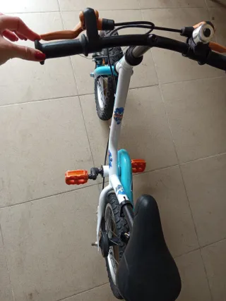 Bicicleta infantil Sonic 3-6 años