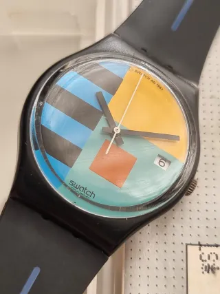 Swatch GB408 'Needles' 1988