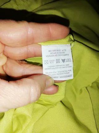 Funda nórdica cama 90 verde