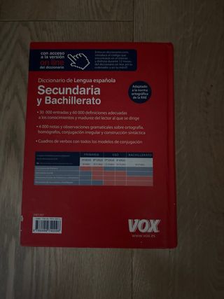 Diccionario de Secundaria y Bachillerato (Spani...