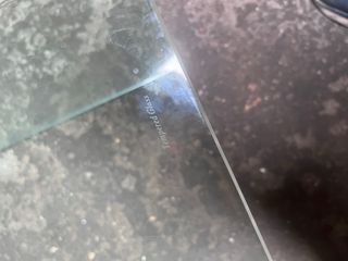 Mesa de centro de cristal templado