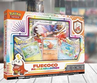 Caja Pokémon Fuecoco Paldea Collection