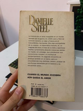 Pack lote 3 libros danielle steel novela romantica