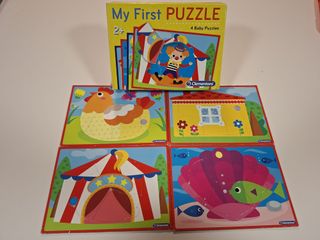 Mi primer puzzle Clementoni 4 puzzles