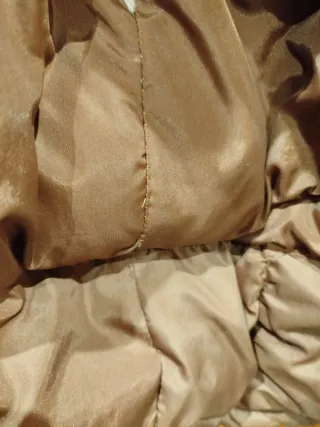 Chaqueta de plumas Naf Naf marrón