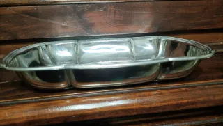 Vassoio acciaio 18/08 per dolci