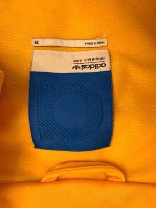 Sudadera Adidas Vintage Amarilla